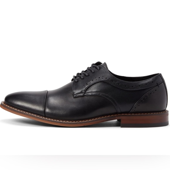 STACY ADAMS Men's, Maddox Black Cap Toe Oxford Redzone Collection  US 7M.   NIB - Picture 3 of 15